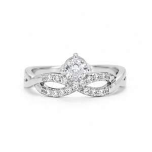 Luminous Tiara Statement Ring