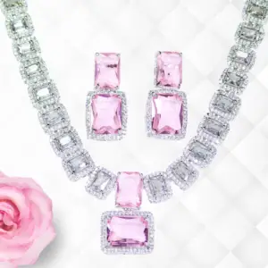 Blush Radiance Necklace Set
