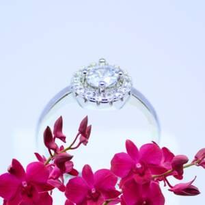 Classic Halo Bloom Ring