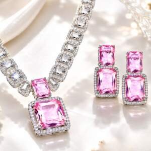 Blush Radiance Necklace Set